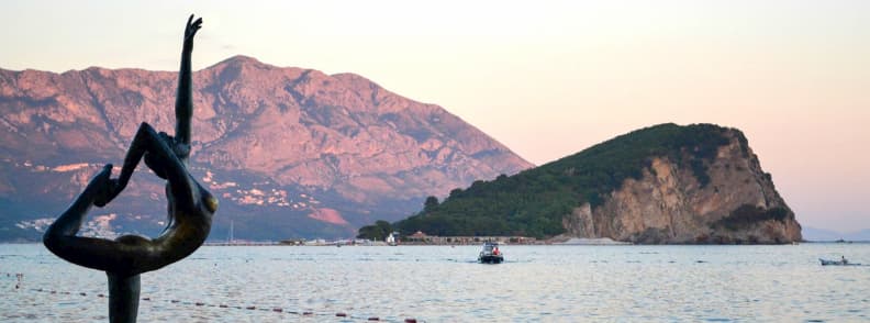 Bord de mer du Monténégro Sveti Nikola