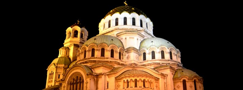 Attractions à Sofia Cathédrale Alexandr Nevski