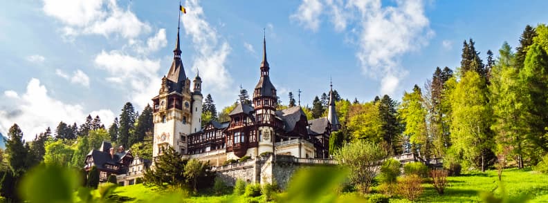 Châteaux Peleș Sinaia Roumanie