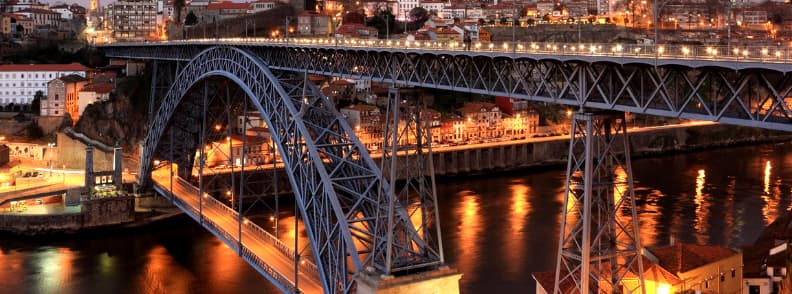 De Porto à Lisbonne en voiture en Europe