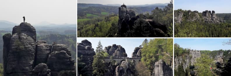 Felsenburg Neurathen pont Bastei