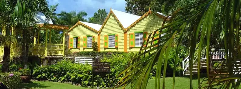 Histoire de Saint-Kitts Manoir Romney