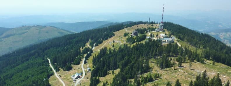 Luge d'été en Autriche mont Schöckl