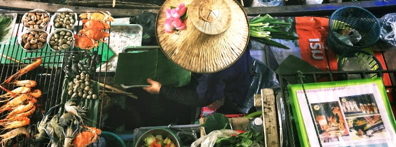 Nourriture Ã  Chiang Mai ThaÃ¯lande