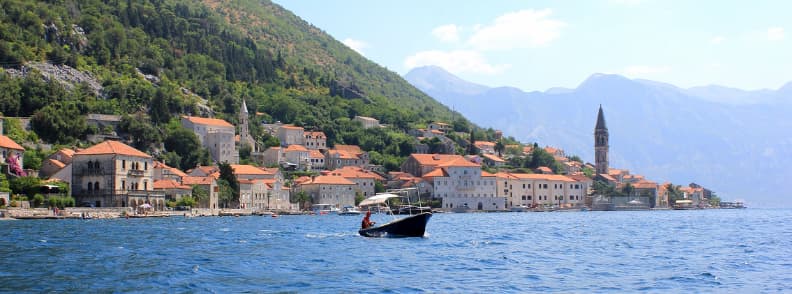 Perast baie de Kotor Monténégro