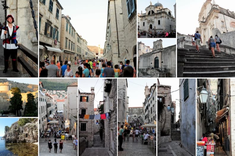 Rues pour visiter Dubrovnik