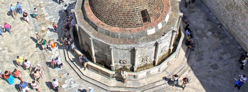 Visite de Dubrovnik dans les rues de la vieille ville