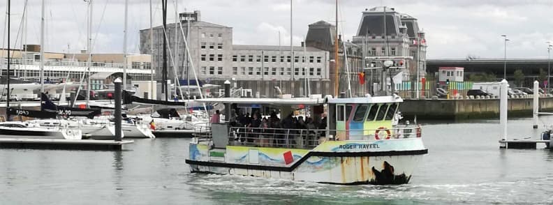 Visite à Ostende dans le port maritime