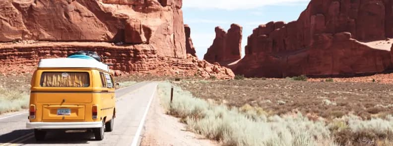 Voyage en été en voiture