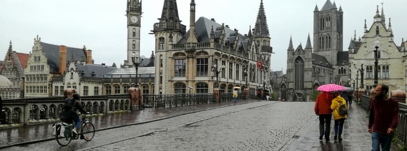 après-midi à Gand Belgique