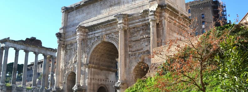 arc de Septime Sévère Forum Romain