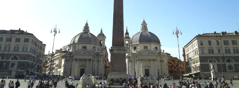 basiliques Sainte-Marie à Montesanto et Sainte-Marie des Miracles rome