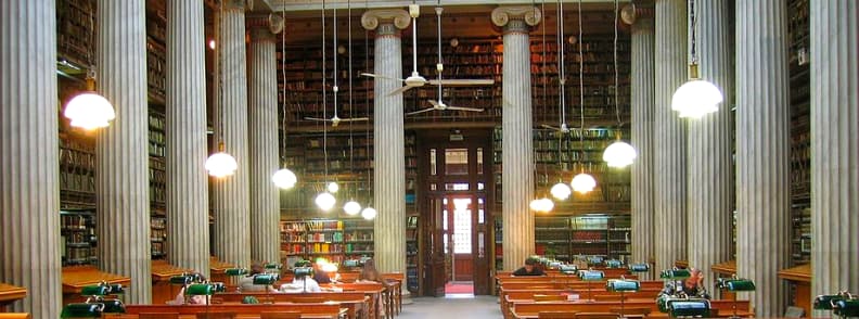 BibliothÃ¨ques et librairies Ã  AthÃ¨nes: BibliothÃ¨que nationale de GrÃ¨ce