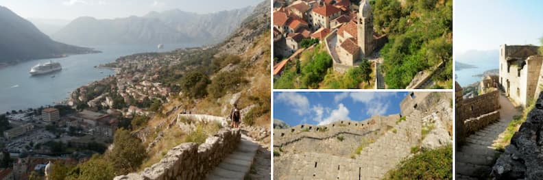 château de San Giovanni baie de Kotor