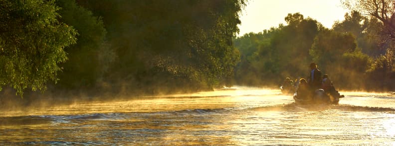 delta du Danube à Dobrogea, Roumanie