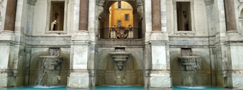 fontaine acqua paola rome