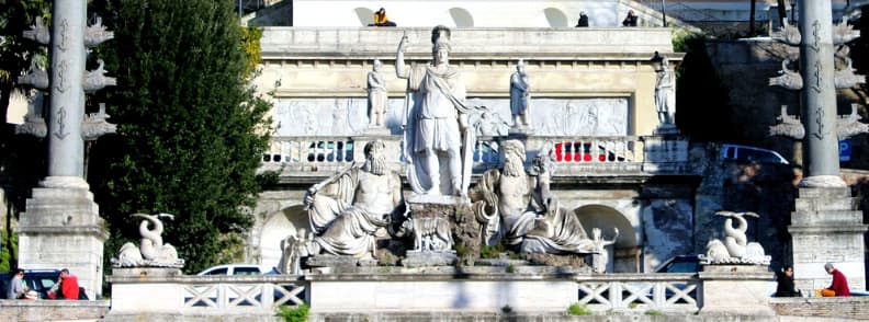 fontaine de la déesse rome