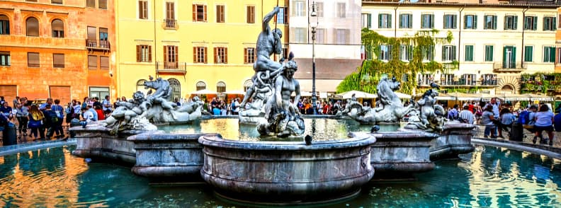 fontaine de neptune rome