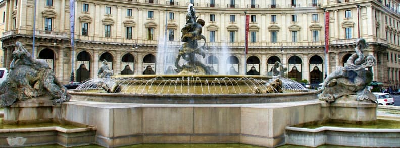 fontaine des naïades rome