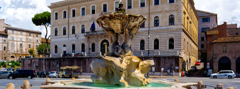 fontaine du triton rome