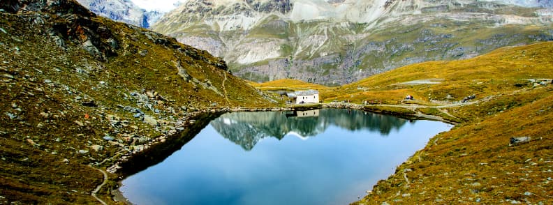 lac de zermatt en été