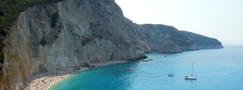 lefkada en vacances sur un voilier dans la mer Ionienne