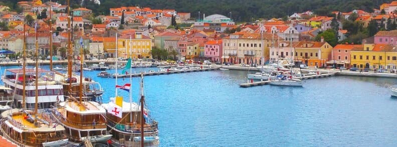 losinj en vacances en yacht en croatie