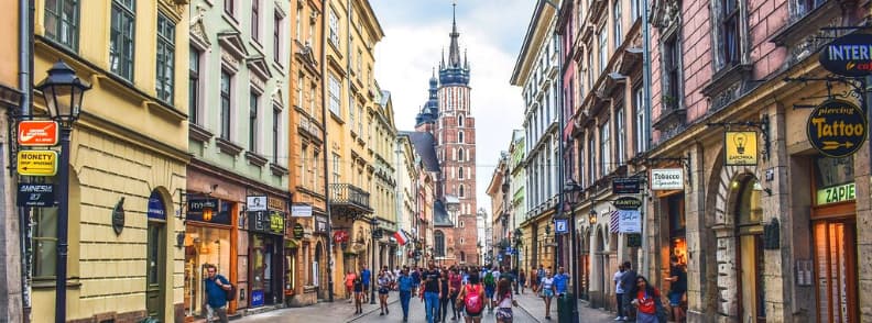 meilleures choses à faire à Cracovie dans la rue Florianska