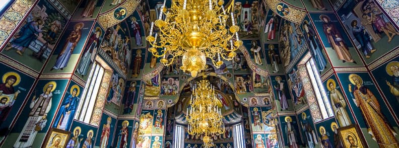 monastère de Sihăstria Bucovina Moldavie