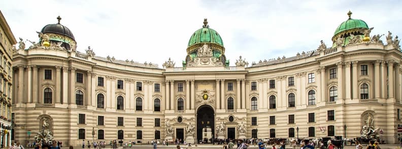 palais hofburg dans un week-end Ã  Vienne en hiver