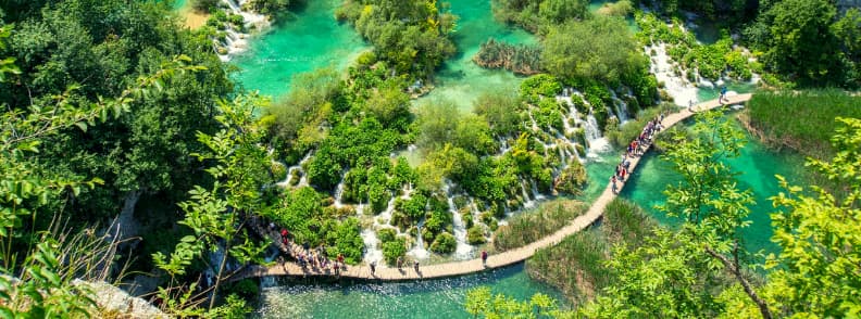 parc national des lacs de Plitvice en Croatie