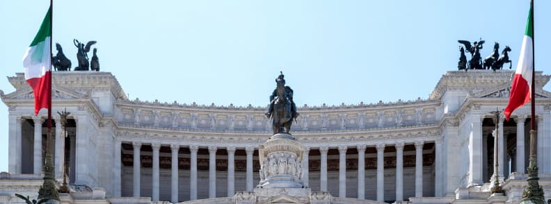 place venise rome itineraire