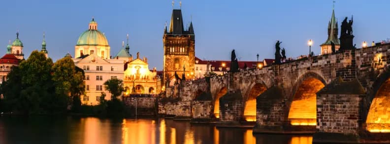 pont carol en vacances à prague