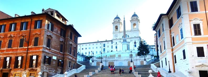 rome eglise de la trinité des monts