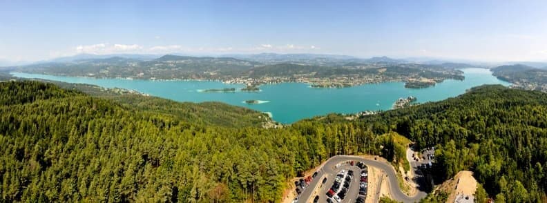 route de klagenfurt de italie à autriche