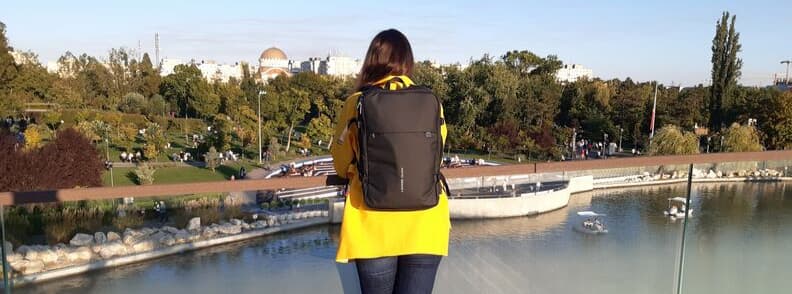 sac à dos extensible nayo exp testé par mirela letailleur the travel bunny