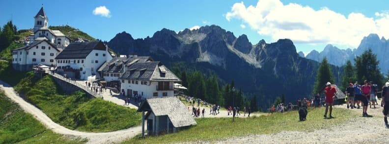 téléphérique monte lussari italie