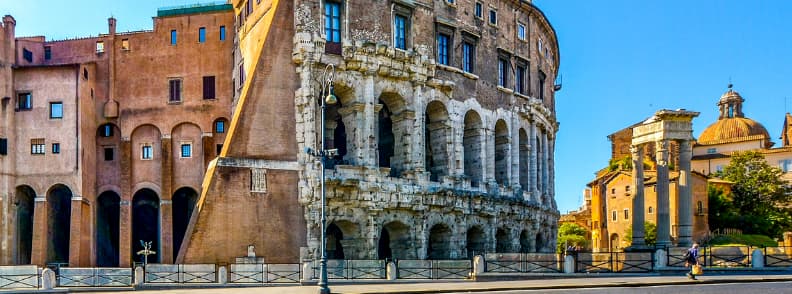 théâtre marcello amphithéâtres de rome