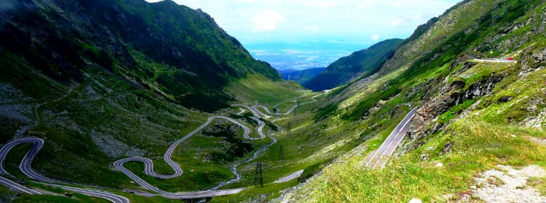 transfagarasan roumanie en voiture