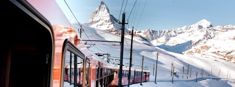 voyage en train à zermatt