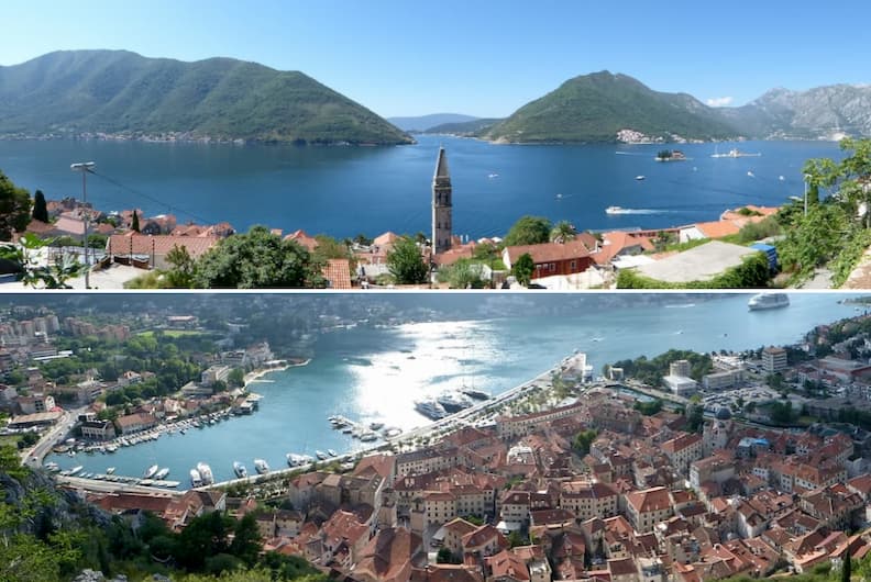 vue baie de kotor