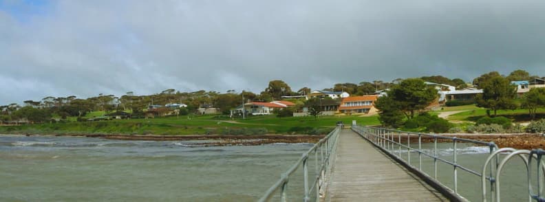 Hébergement île kangourou Emu Bay