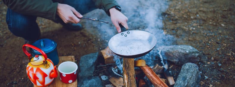 idées de repas au camping