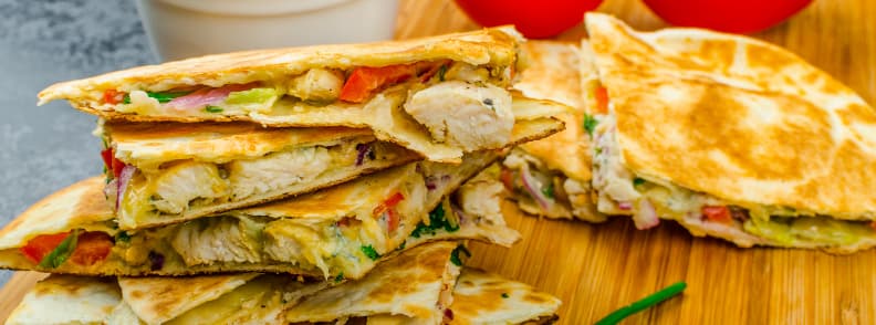 quesadillas recettes camping