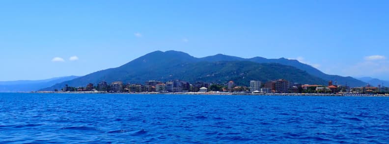 stations balnéaires Albenga sur la Riviera Italie