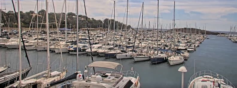 webcam marina de Santa Lucia