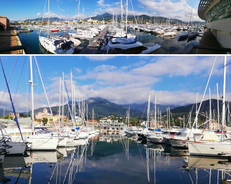 yacht club marina di Loano Ligurie