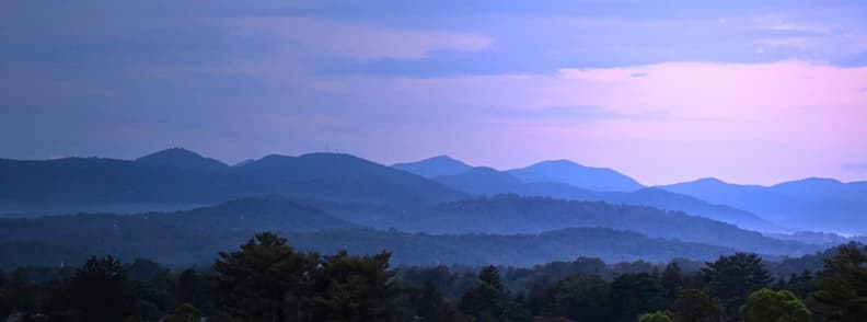 joyaux cachés aux États-Unis Asheville Caroline du Nord