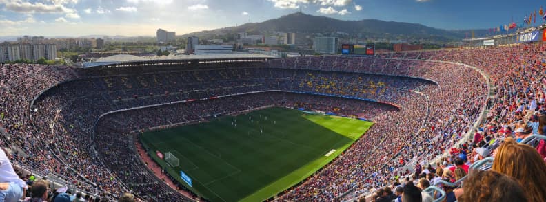 voyage Barcelone stade Camp Nou