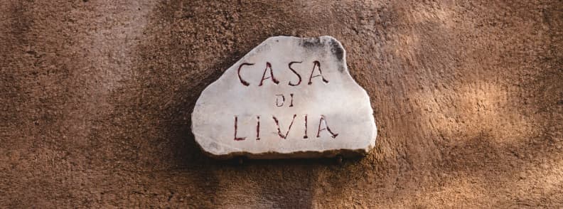 casa liviei dealul palatin situri arheologice din roma